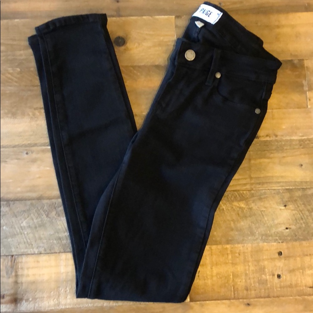 Paige Black Verdugo Ultra Skinny Jeans - Size 26